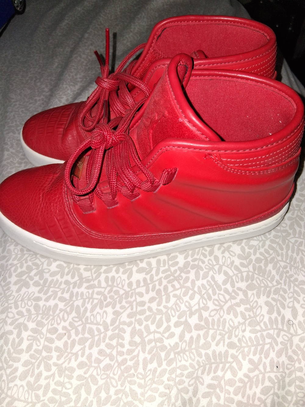 Jordan Westbrook 0.2 Red Boys High-Top Sneakers